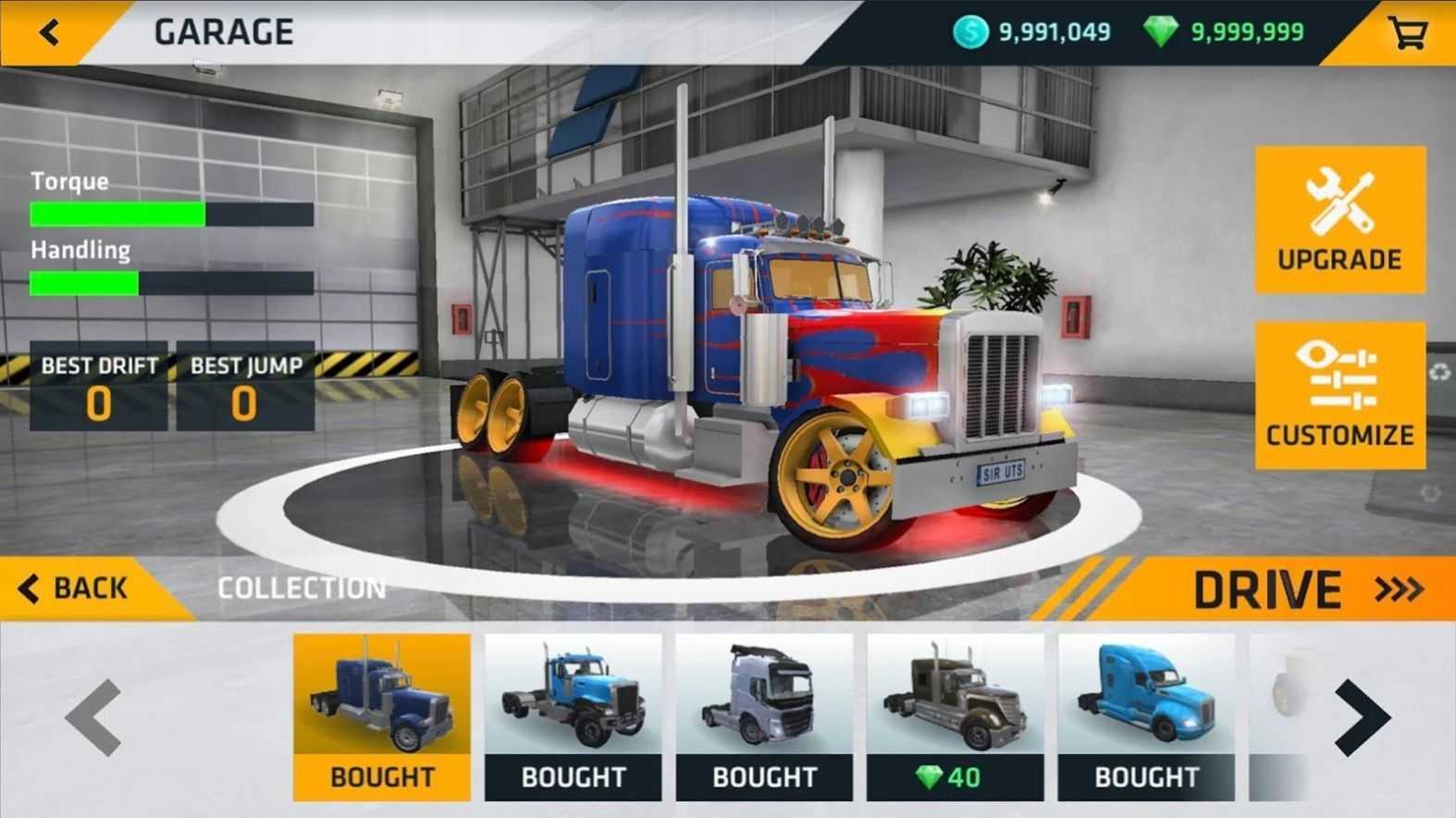 终极卡车模拟器小车mod无限金币