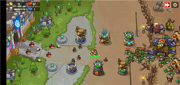 王国防御战争前线游戏宣传图