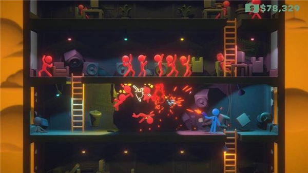 火柴人躲猫猫游戏