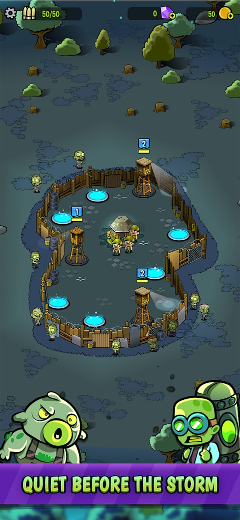 僵尸塔(Zombie Towers)