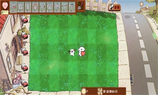 小白大战鸡毛僵尸