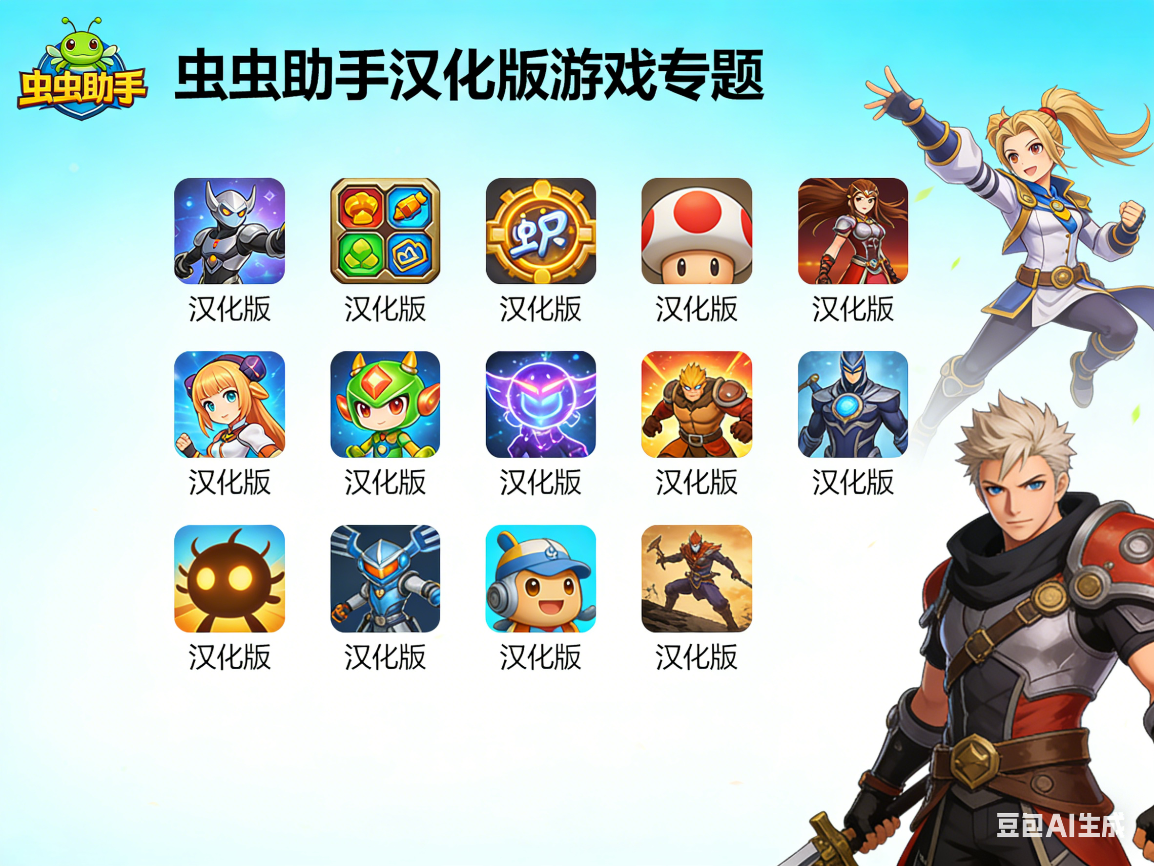 虫虫助手汉化版游戏