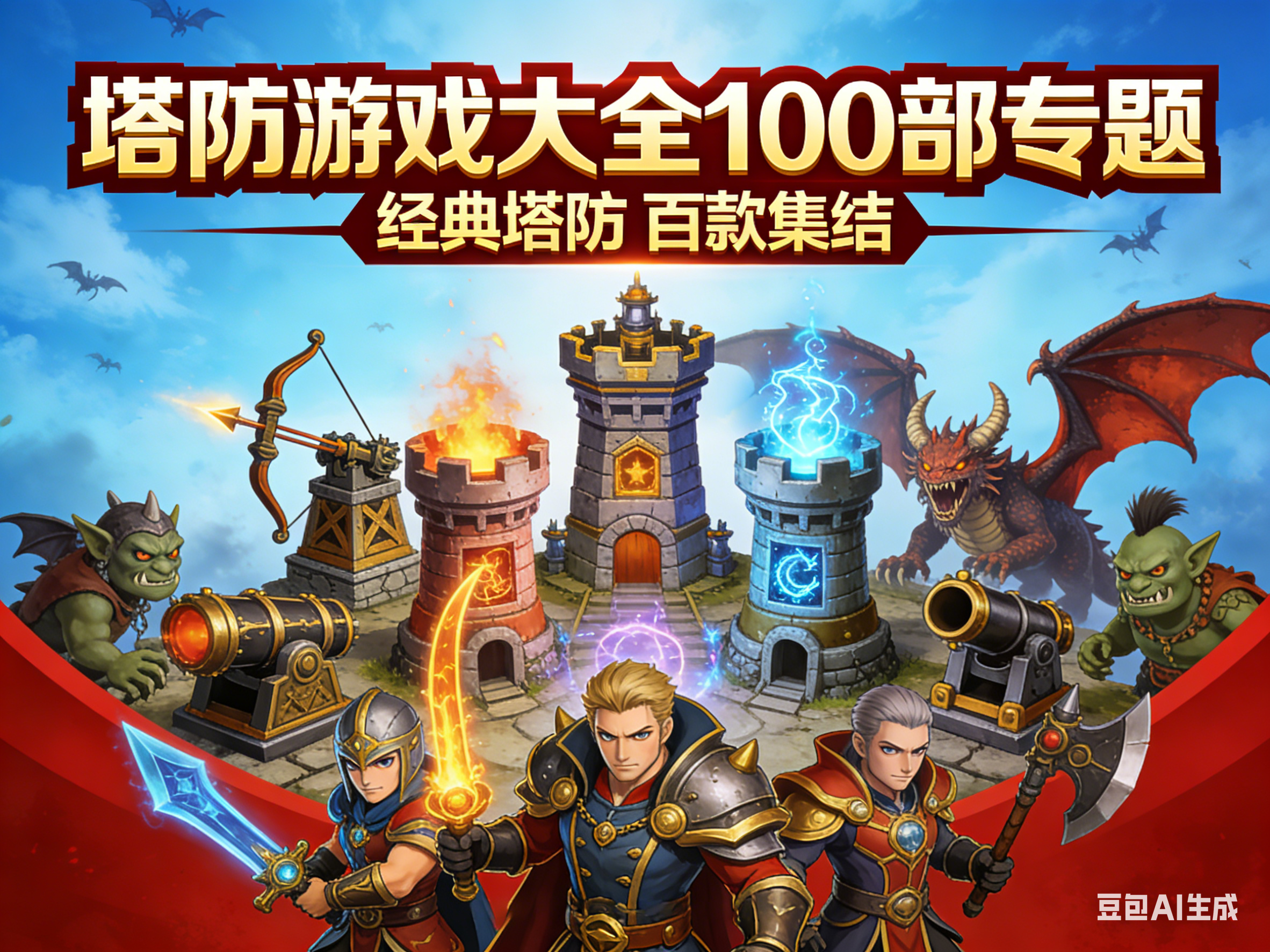 塔防游戏大全100部