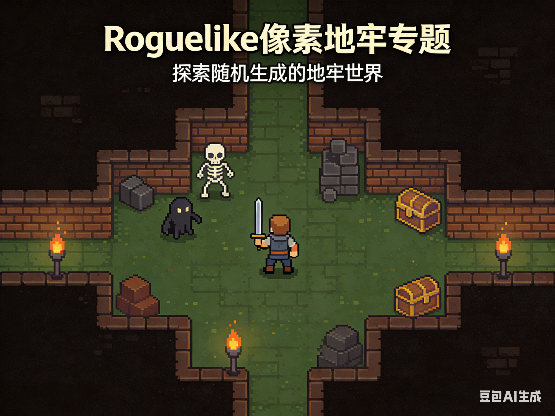 roguelike像素地牢类游戏