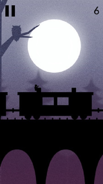 火柴人追火车游戏画面