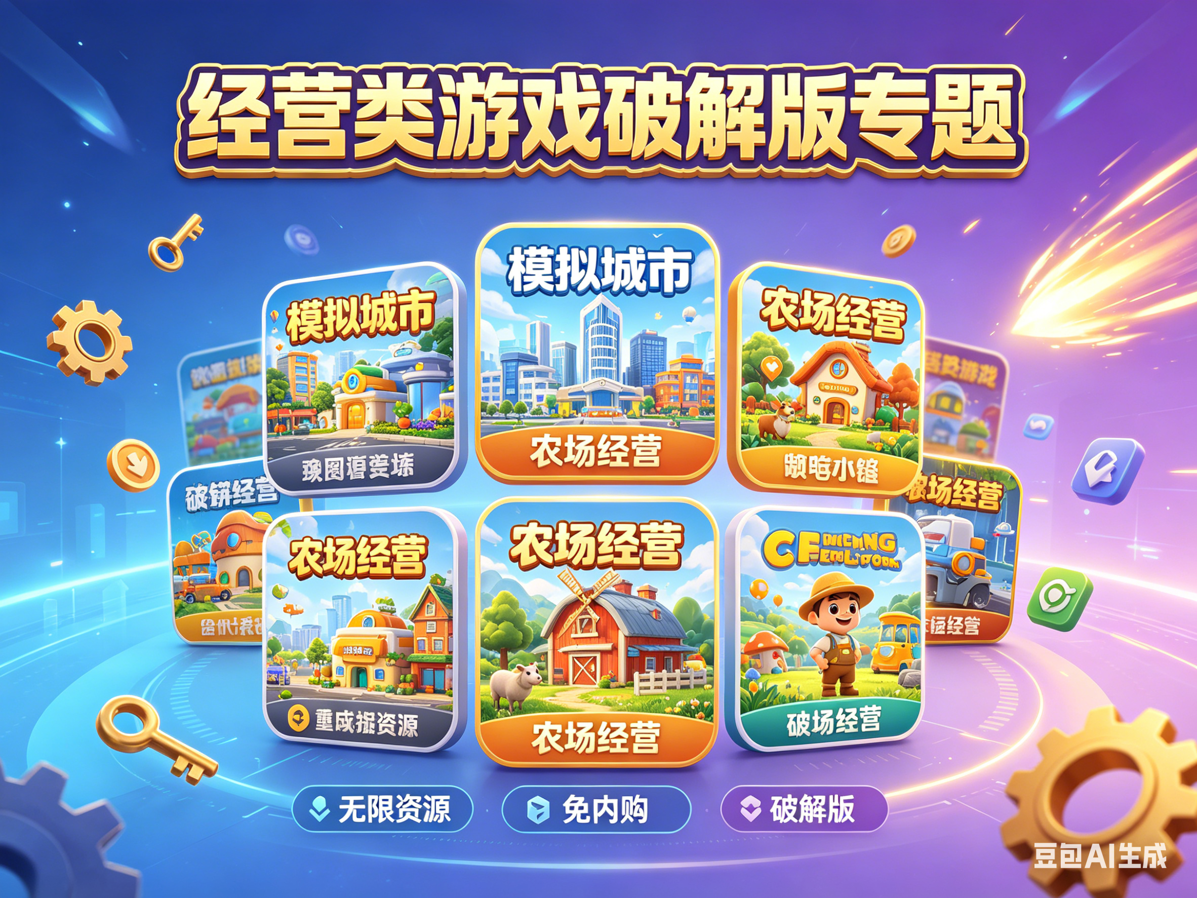 经营类游戏破解版