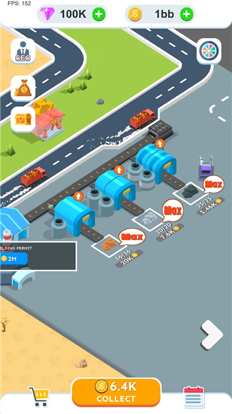 螺旋挖掘机帝国无限金币