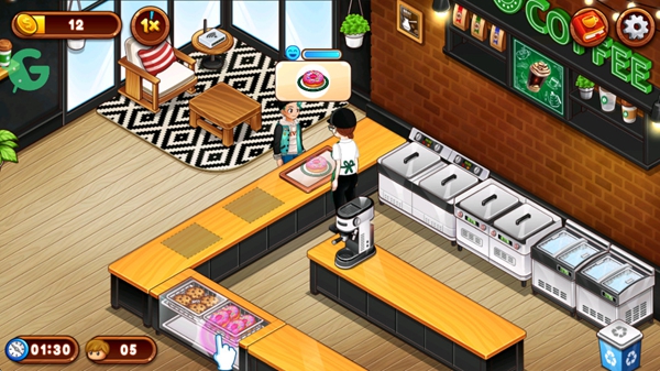 咖啡馆大作战破解版