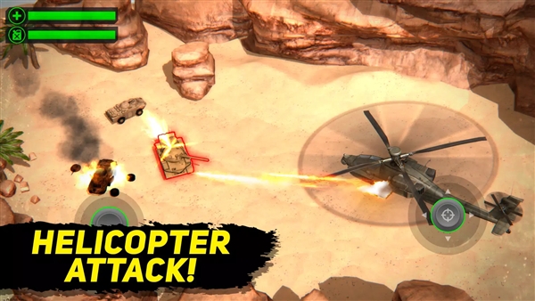 沙漠直升机突袭3D
