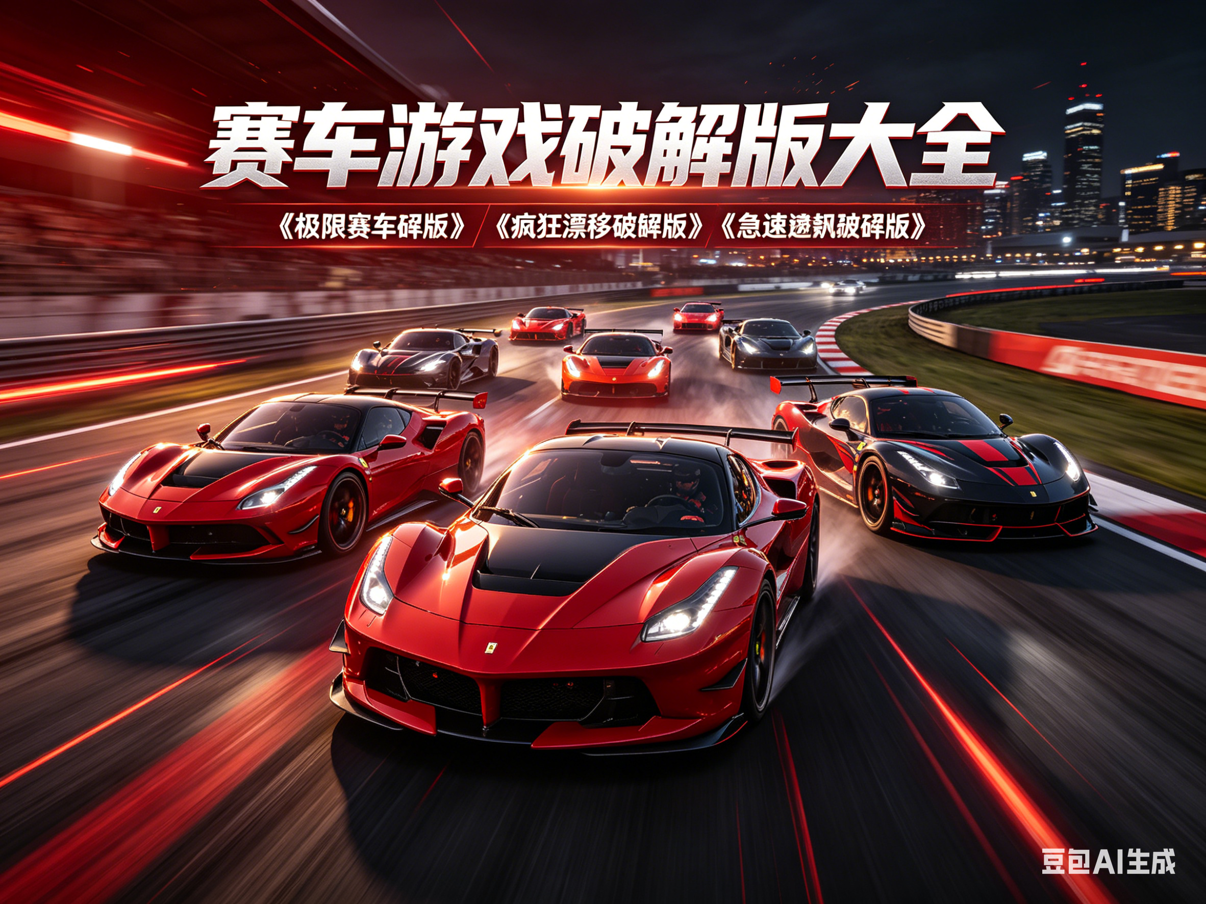 赛车游戏破解版大全