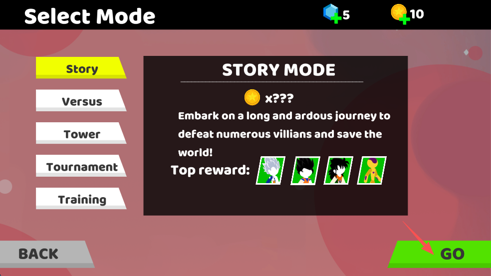 火柴人悟空格斗