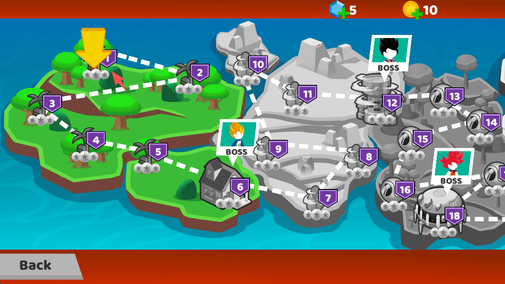 火柴人悟空格斗