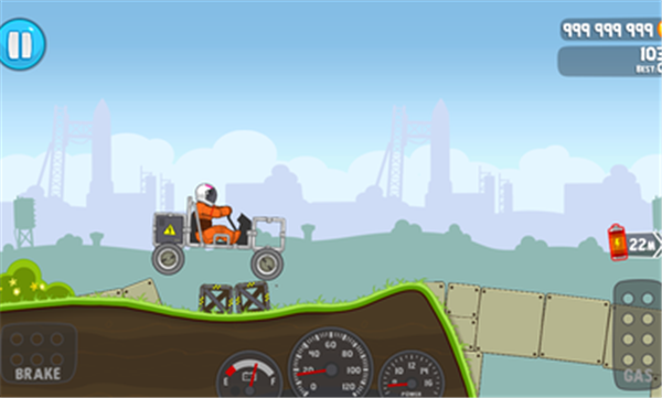 爬坡流动太空车