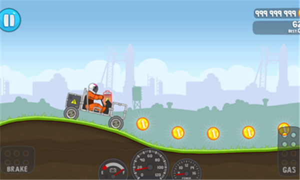 爬坡流动太空车